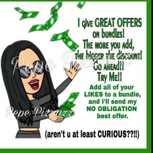 bundle your likes so I could send you an offer